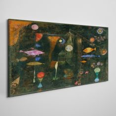 COLORAY.CZ Obraz na plátně Ryby Magic Paul Klee 100x50 cm