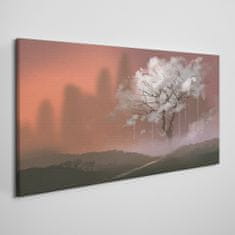 COLORAY.CZ Obraz na plátně Abstrakce strom 100x50 cm