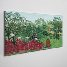 COLORAY.CZ Obraz na plátně Tropické las Henri Rousseau 100x50 cm