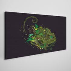 COLORAY.CZ Obraz na plátně Chameleon zvířecí příroda 100x50 cm