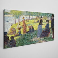 COLORAY.CZ Obraz na plátně La Grande Jatte Seurat 120x60 cm