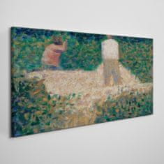 COLORAY.CZ Obraz na plátně Dva Stonebreakers Seurat 100x50 cm