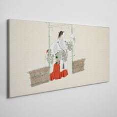 COLORAY.CZ Obraz na plátně Asijské tradiční kimono 100x50 cm