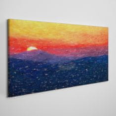 COLORAY.CZ Obraz na plátně Krajina Sky Sunset 100x50 cm