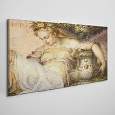 COLORAY.CZ Obraz na plátně Starověké ženy květiny 120x60 cm