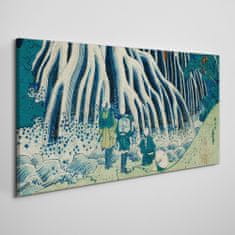 COLORAY.CZ Obraz na plátně Vlna vodopády Asie 100x50 cm