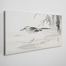 COLORAY.CZ Obraz na plátně Strom zvířecí pták vrabec 120x60 cm
