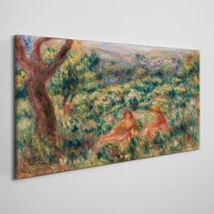 COLORAY.CZ Obraz na plátně Ženy strom louka 100x50 cm