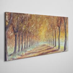 COLORAY.CZ Obraz na plátně Park stromy podzimní příroda 120x60 cm