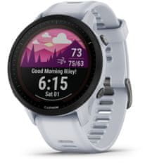 Garmin Forerunner 955 Solar, Whitestone