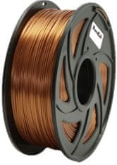 XtendLan tisková struna (filament), PLA, 1,75mm, 1kg, cihlově hnědý (3DF-PLA1.75-RCR 1kg)