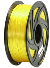 XtendLan tisková struna (filament), PLA, 1,75mm, 1kg, lesklý žlutý (3DF-PLA1.75-SYL 1kg)