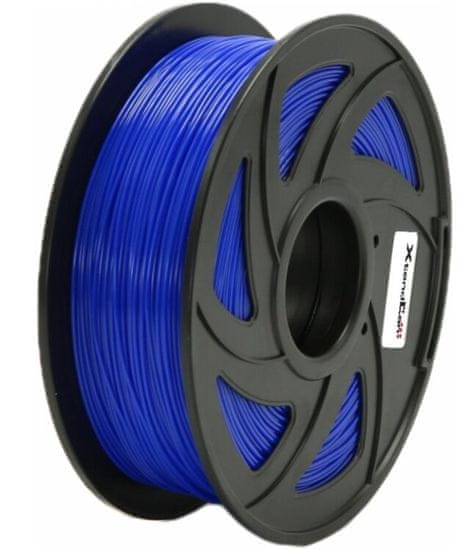 XtendLan tisková struna (filament), PETG, 1,75mm, 1kg, zářivě modrý (3DF-PETG1.75-FBL 1kg)
