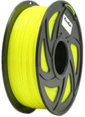 XtendLan tisková struna (filament), PLA, 1,75mm, 1kg, zářivě žlutý (3DF-PLA1.75-FYL 1kg)