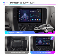 Junsun 2DIN Android Autorádio VW Passat B5 2000 2001 2002 - 2005, KAMERA, GPS, Rádio do Passat B5 B5,5 (Facelift)2000 - 2005