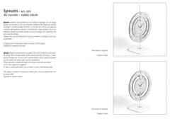 IncantesimoDesign Designové stolní hodiny I253M IncantesimoDesign 50cm