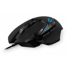 Logitech G502 HERO EER2 gaming miška, optična, RGB (910-005470)