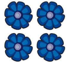 Podtácek sada 4 ks - 10x10 cm - 4ks - Květ modrá