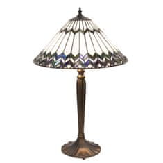 Clayre & Eef Stolní lampa Tiffany ART DECO 5LL-5985