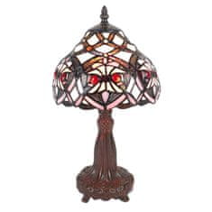 Clayre & Eef Stolní lampa Tiffany ART NOUVEAU 5LL-6141