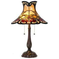 Clayre & Eef Stolní lampa Tiffany HEMISPHERE 5LL-5533