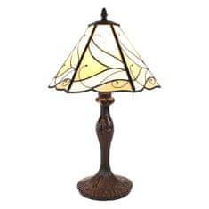 Clayre & Eef Stolní lampa Tiffany ART NOUVEAU 5LL-6189