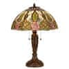 Clayre & Eef Stolní lampa Tiffany ROSE 5LL-5370