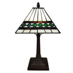 Clayre & Eef Stolní lampa Tiffany ART DECO 5LL-6107