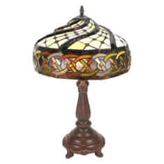 Clayre & Eef Stolní lampa Tiffany ART NOUVEAU 5LL-6136