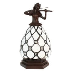 Clayre & Eef Dekorativní stolní lampa Tiffany WOMAN 5LL-6233