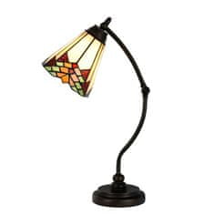 Clayre & Eef Stolní lampa Tiffany ART LOUIS 5LL-5964