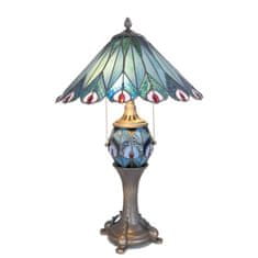 Clayre & Eef Stolní lampa Tiffany ART DECO 5LL-5829