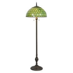 Clayre & Eef Stojací lampa Tiffany ART DECO 5LL-6042