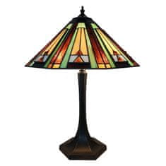 Clayre & Eef Stolní lampa Tiffany ART DECO 5LL-6170