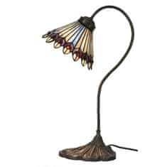 Clayre & Eef Stolní lampa Tiffany ART DECO 5LL-6163