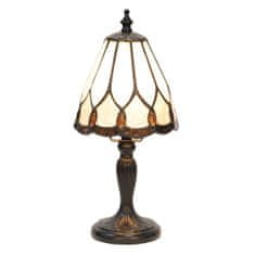 Clayre & Eef Stolní lampa Tiffany MORNING COFFEE 5LL-5995