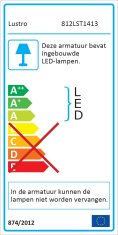 ASIR GROUP ASIR Stolní lampa KN13 hnědá zlatá