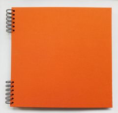 Delux Album - Oranžová 31x31 - bílé listy