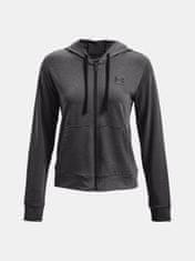 Under Armour Mikina Rival Terry FZ Hoodie-GRY S