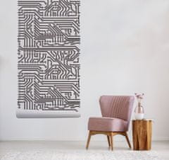 COLORAY.CZ Fototapeta Elektronický systém Fototapeta Samolepící 250 x 250 cm