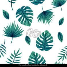 COLORAY.CZ Fototapeta Monstera jmena filodendron Fototapeta Samolepící 250 x 250 cm