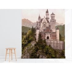 COLORAY.CZ Fototapeta Pohádkový hrad Fototapeta Vliesová 250 x 250 cm