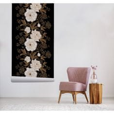 COLORAY.CZ Fototapeta Černozlatá elegance Fototapeta Samolepící 250 x 250 cm