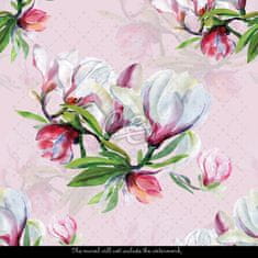 COLORAY.CZ Fototapeta Magnolové větve Fototapeta Samolepící 250 x 250 cm