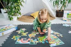 Trefl Oboustranné puzzle Treflíci na statku BABY MAXI 2x10 dílků