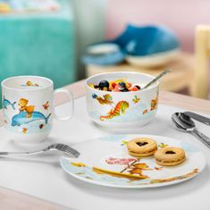 Villeroy & Boch Dětská jídelní porcelánová sada HAPPY AS A BEAR 7 ks