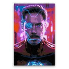 Malujsi Malování podle čísel - Iron Man 03 - 80x120 cm, bez dřevěného rámu