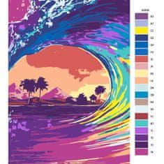 Malujsi Malování podle čísel - Hawai beach - 80x120 cm, bez dřevěného rámu