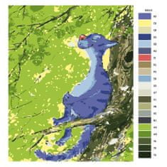Malujsi Malování podle čísel - Spokojený kocour - 80x100 cm, plátno vypnuté na rám