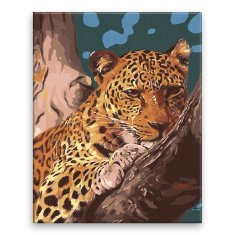 Malujsi Malování podle čísel - Gepard - 80x100 cm, plátno vypnuté na rám